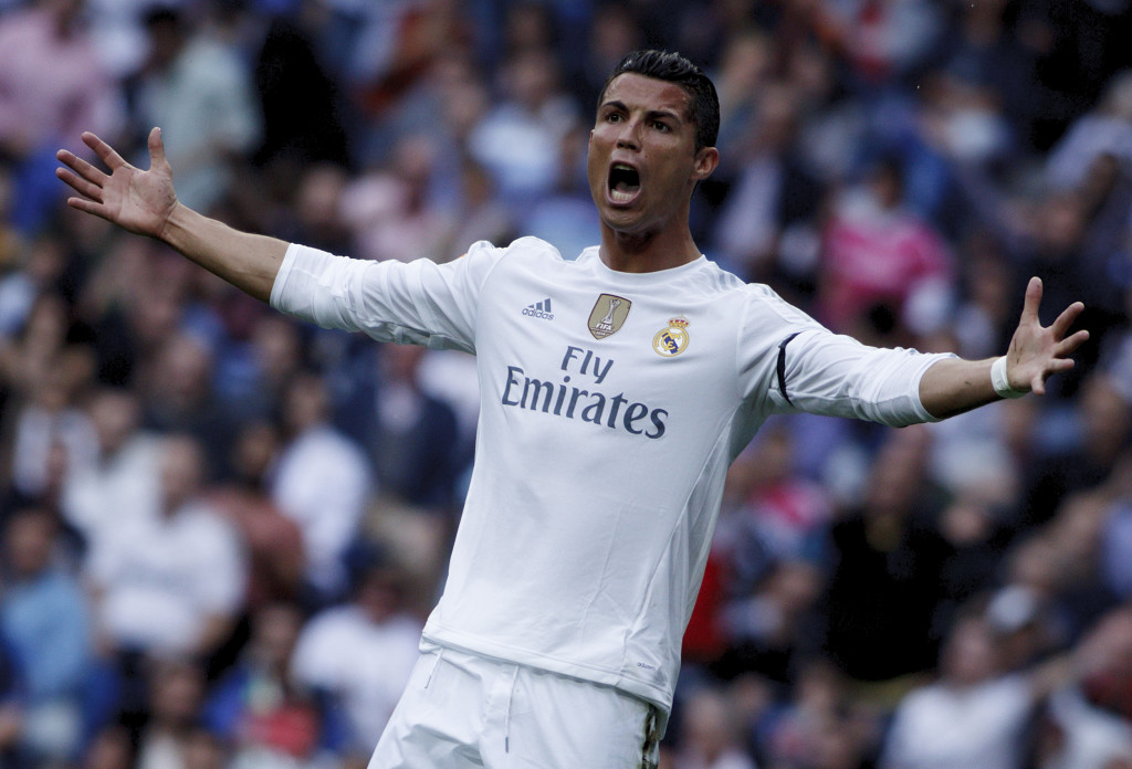 Cristiano Ronaldo va a liderar el ataque madridista el sábado frente al Barcelona. Foto AFP/Guillermo Martinez