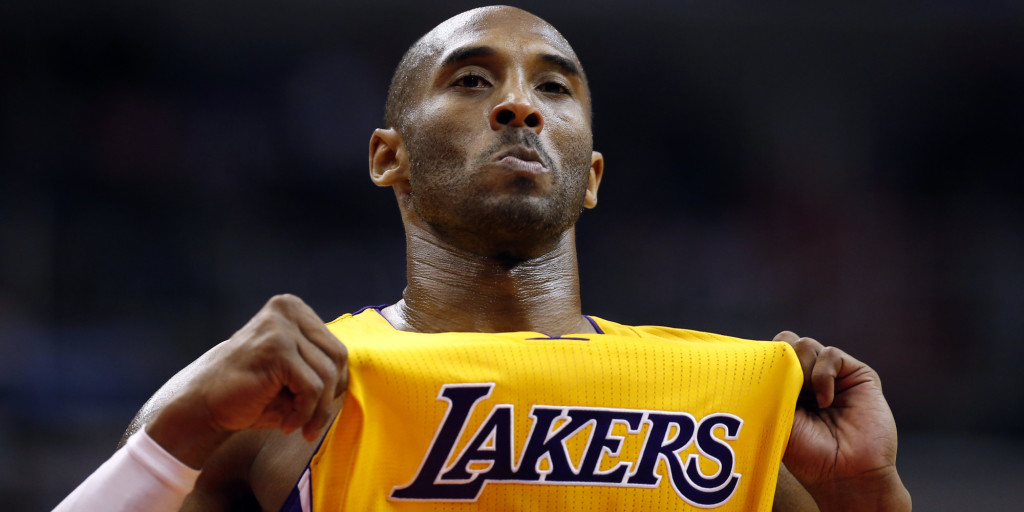 Kobe Bryant de los Angeles Lakers. Foto AP/Alex Brandon