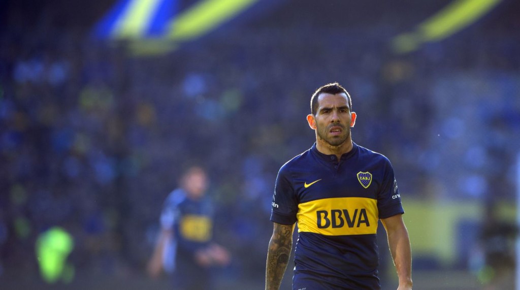 Carlos Tevez de Boca Juniors quedó segundo en la votación. Foto AFP/A.  Pagni