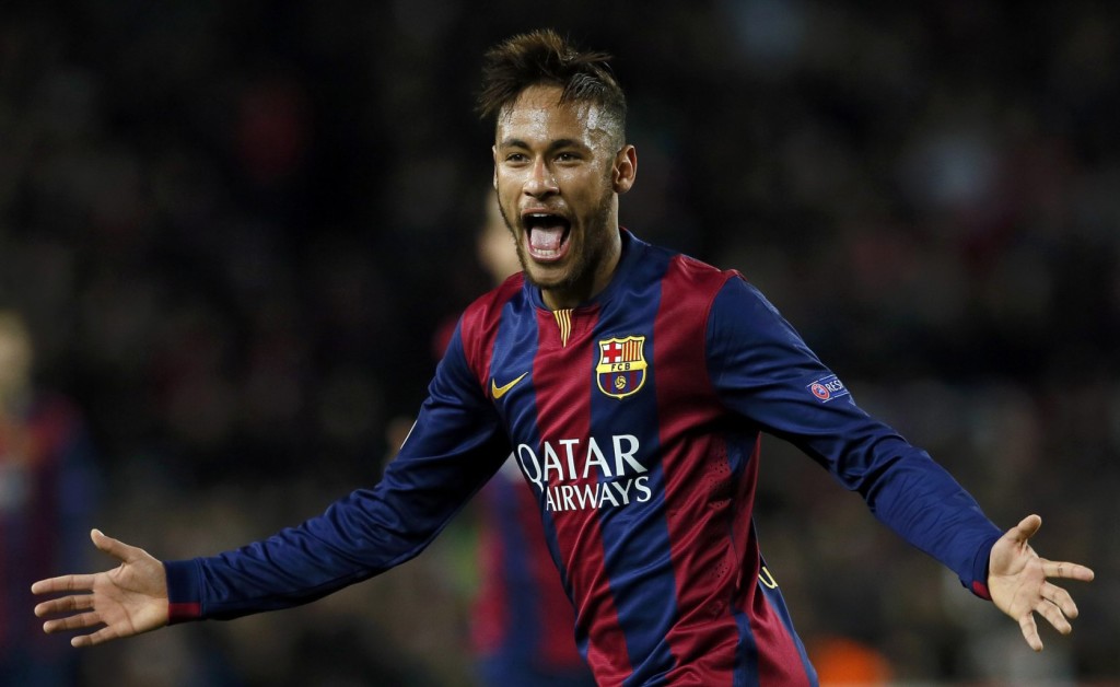 Deportivamente hablando, Neymar no se ha visto afectado. Foto AP