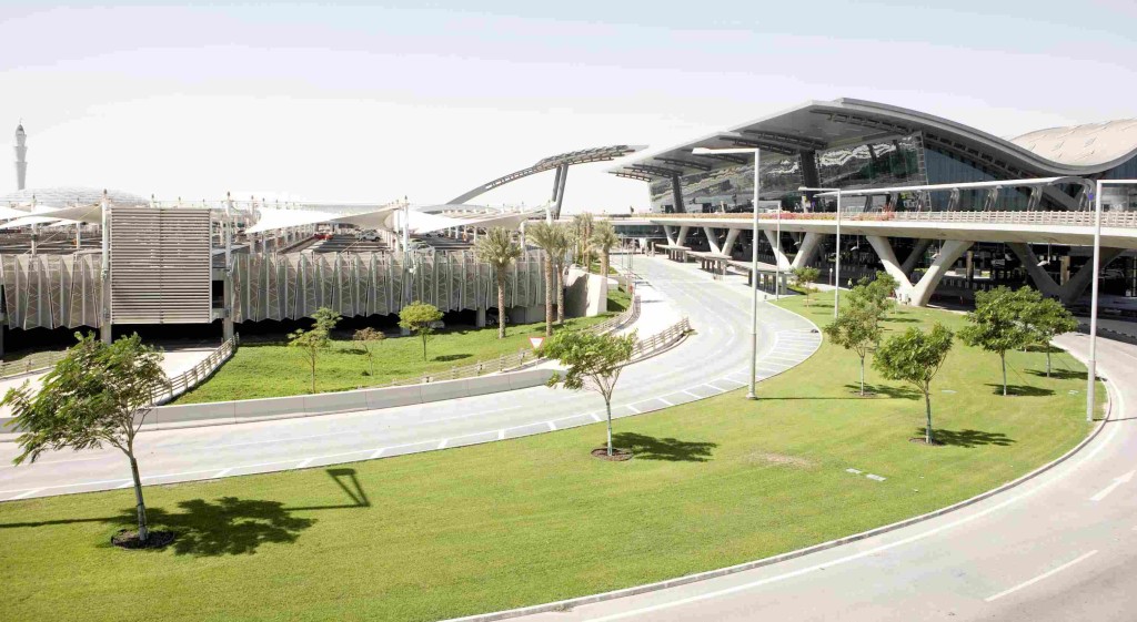 Vista de la terminal de pasajeros del Aeropuerto Internacional, nuevo sponsor del Bayern. Foto HIA
