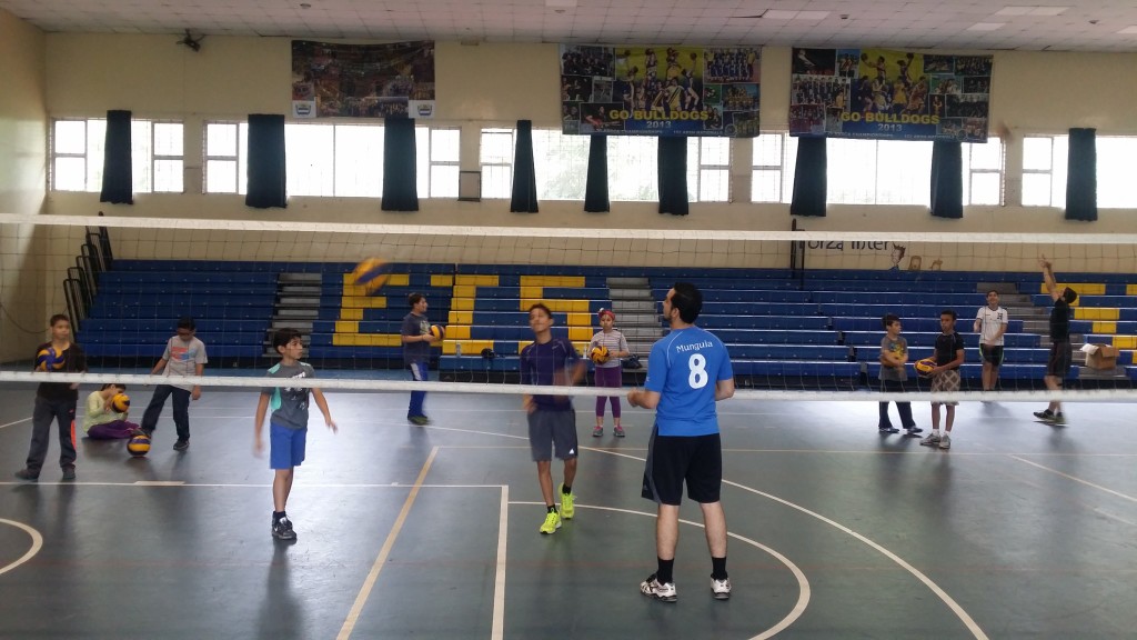 Escuela de Voleibol LISAVO. Foto Lisavo