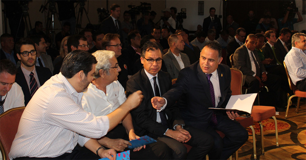 El abogado Mejía se hace presente en los eventos que involucran a la Federación. Foto HSI/R. Germer