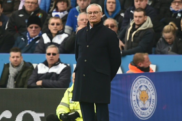 El entrenador italiano del Leicester, Claudio Ranieri