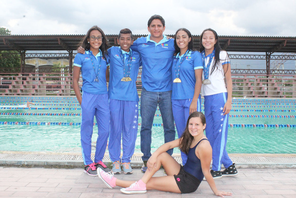 Equipo de Inmude que participó en el CAMEX 2016 trayendo 12 medallas para Honduras. Foto HSI
