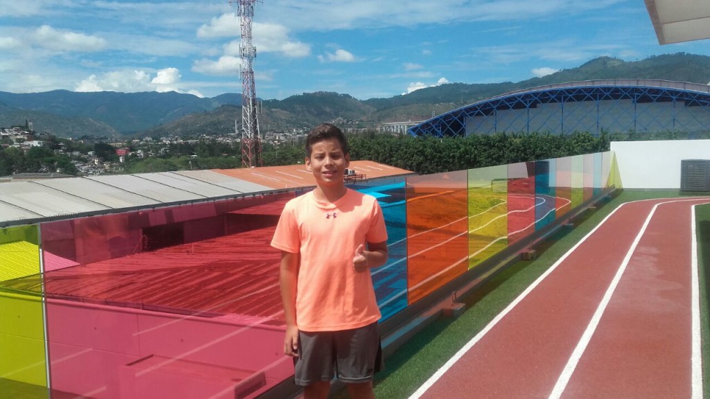 Diego, isto para traer medallas para Honduras en Codicader 2016. Foto HSI/K. Morante