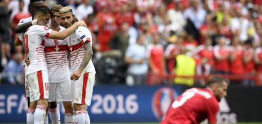 Suiza gana sin brillar ante la debutante Albania en la Eurocopa