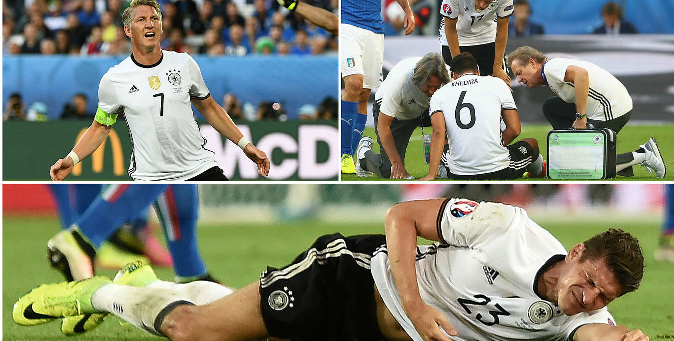 Alemania en problemas: fuera Gómez, Khedira y Bastian; Hummels suspendido
