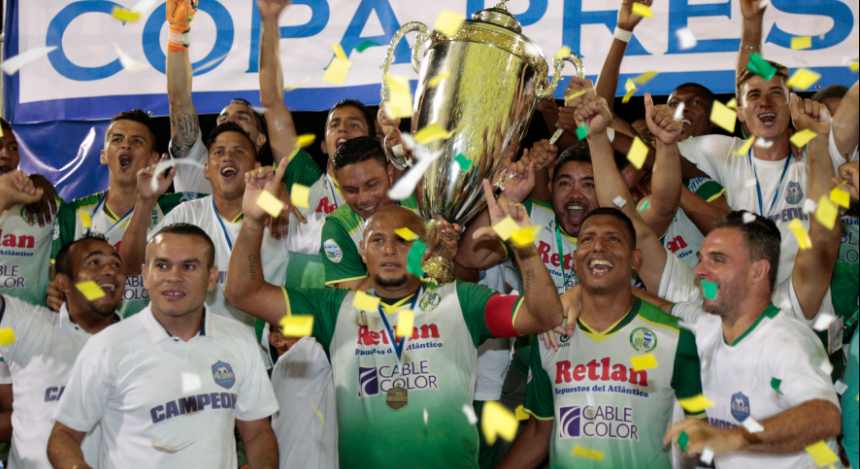 Juticalpa FC de Wilmer Cruz, es el campeón de la Copa Presidente 2016