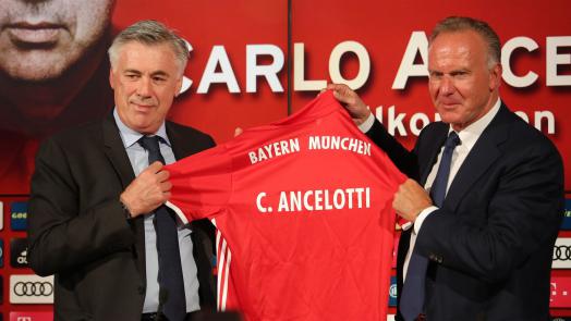 Carlo Ancelotti llega con “muchas ganas” al Bayern Múnich