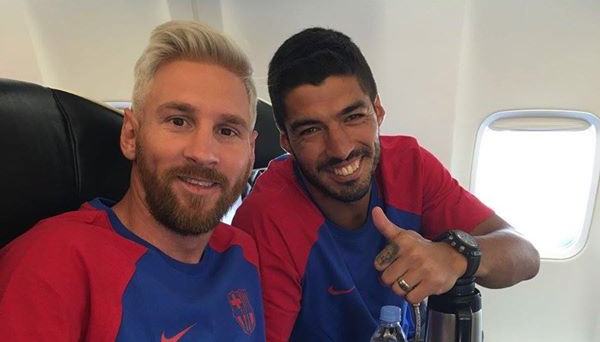 El Barcelona y Messi arribaron a Inglaterra para comenzar la pretemporada