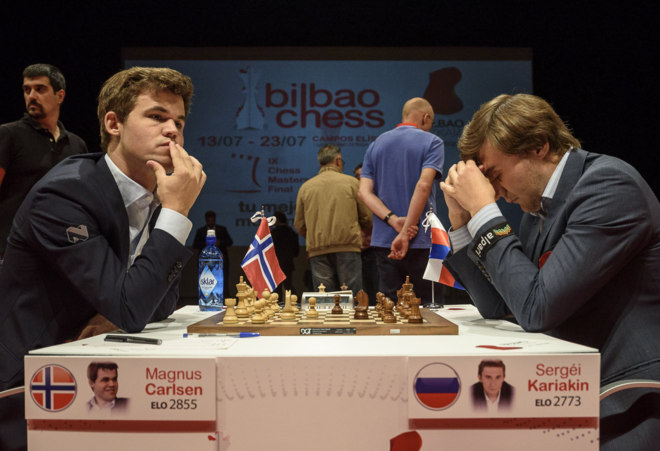 El maravilloso anticipo del Mundial de Ajedrez entre Carlsen y Kariakin