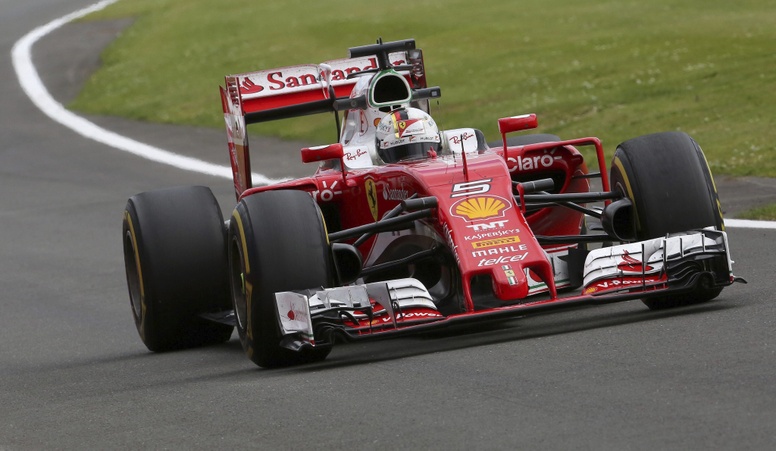 Vettel espera estar en el podio en Hockenheim con su Ferrari