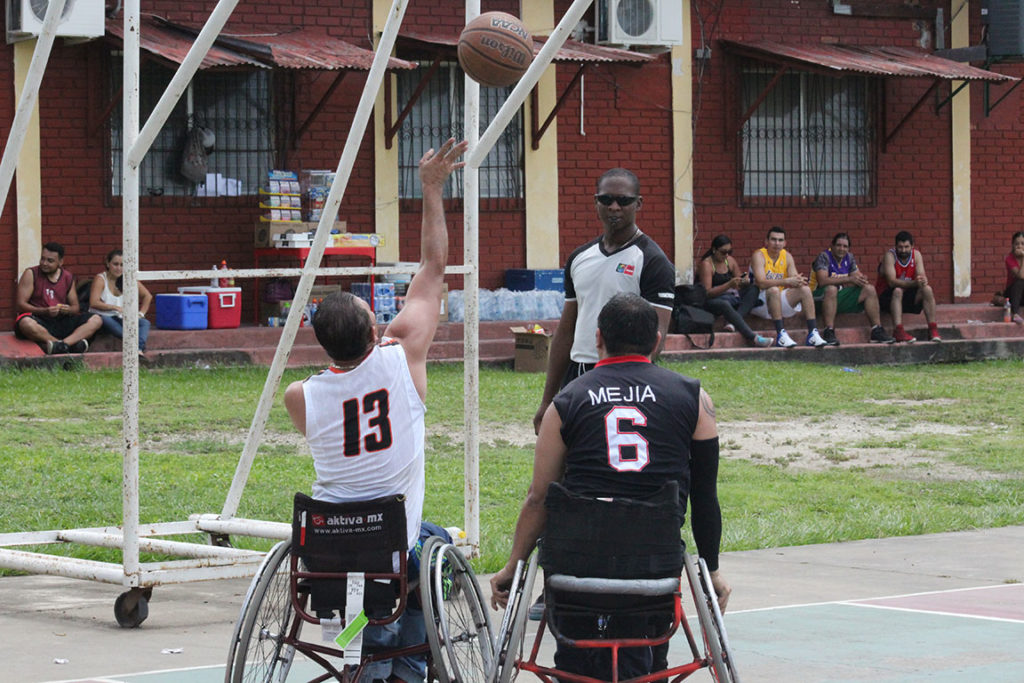 El básquetbol en sillas de ruedas también estará presente en este evento. Foto HSI