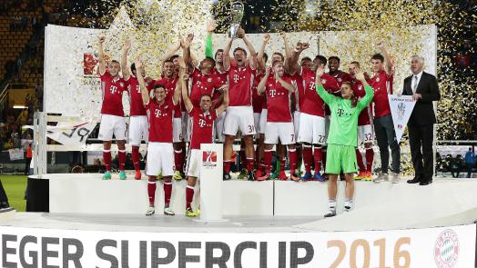 Bayern campeón de Supercopa de Alemania ante el Dortmund