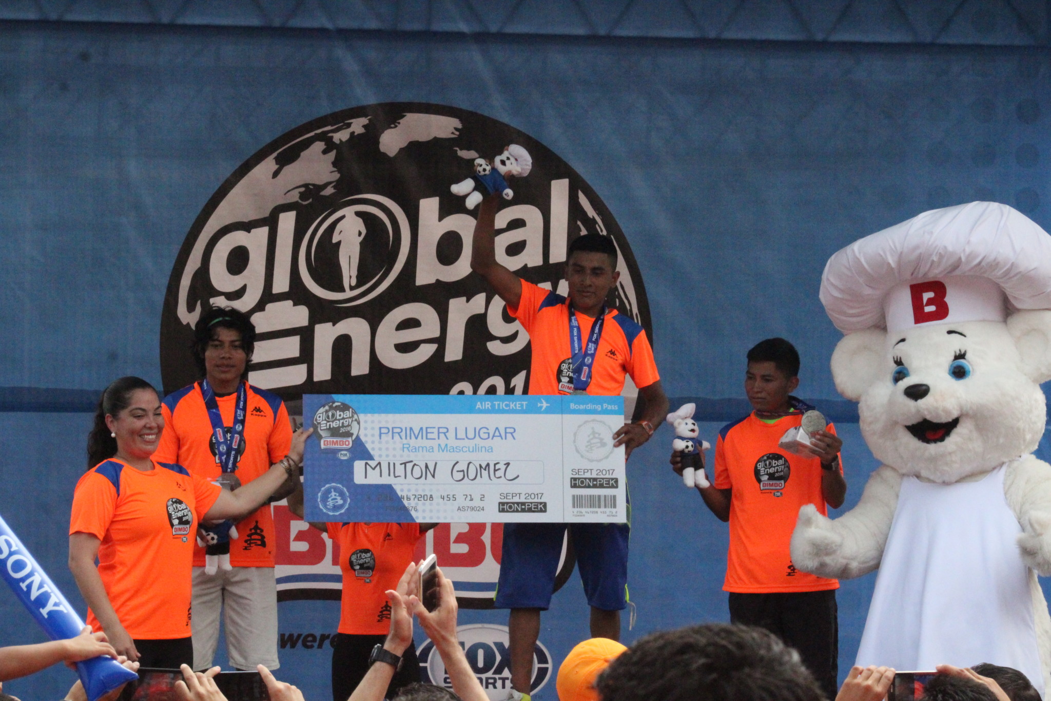 Global Energy Bimbo Race realiza exitosa carrera a beneficio del Banco de Alimentos