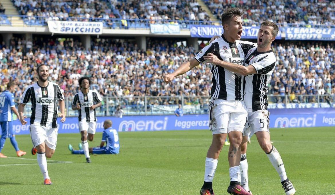 Higuaín y Dybala se lucen en el triunfo de la Juventus sobre el Empoli