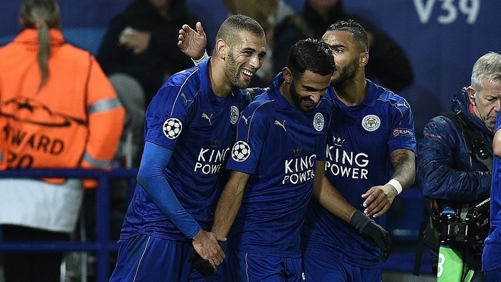 Mahrez pone a soñar a los 'foxes' del Leicester con los octavos de Champions