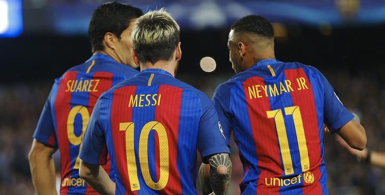 MSN, dos años llenos de títulos y goles en el Barcelona