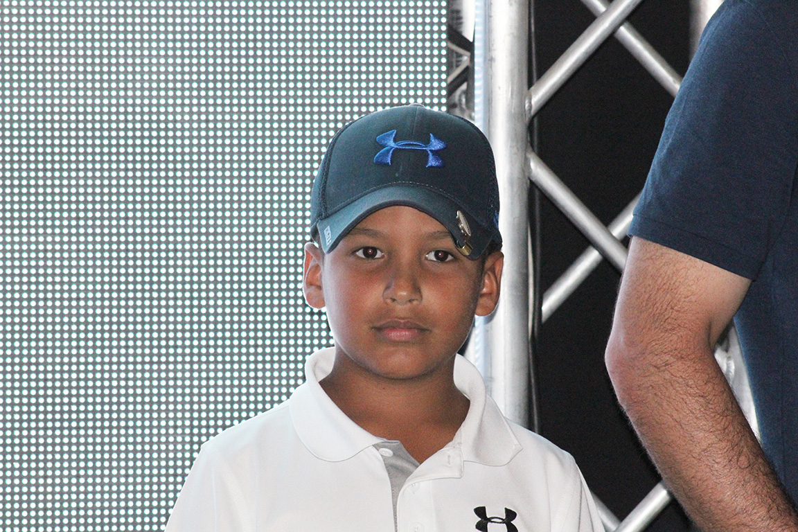 Malaquías Vargas: entre la escuela y su pasión por el golf