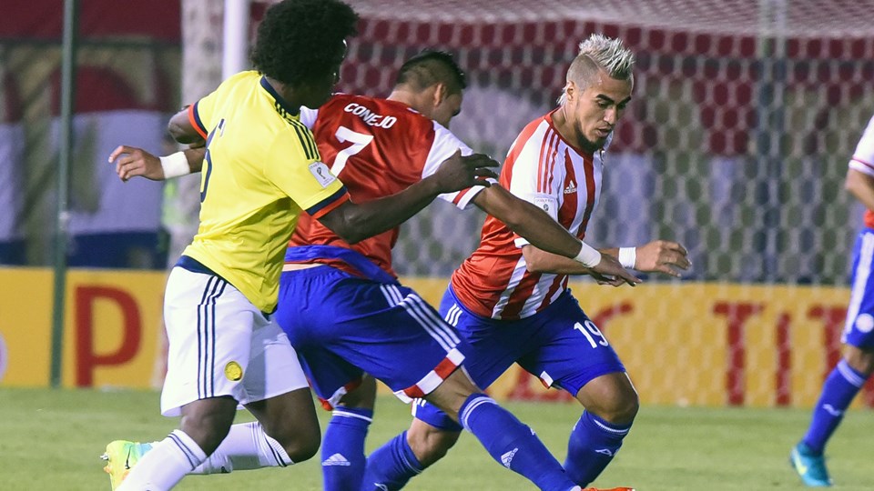 Colombia se lleva tres puntos de oro frente a Paraguay