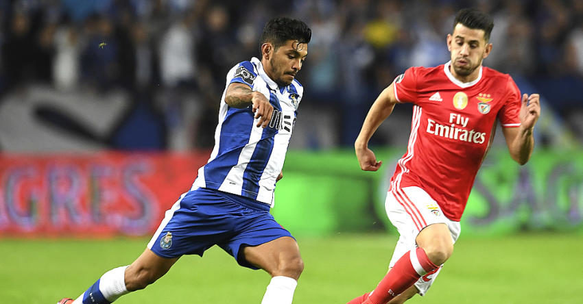 Benfica empató al Porto en el descuento y deja sin dueño el clásico luso