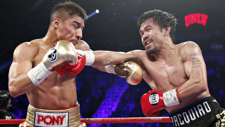 “Yo boxeo porque la mitad de mi salario va a los pobres": Manny Pacquiao