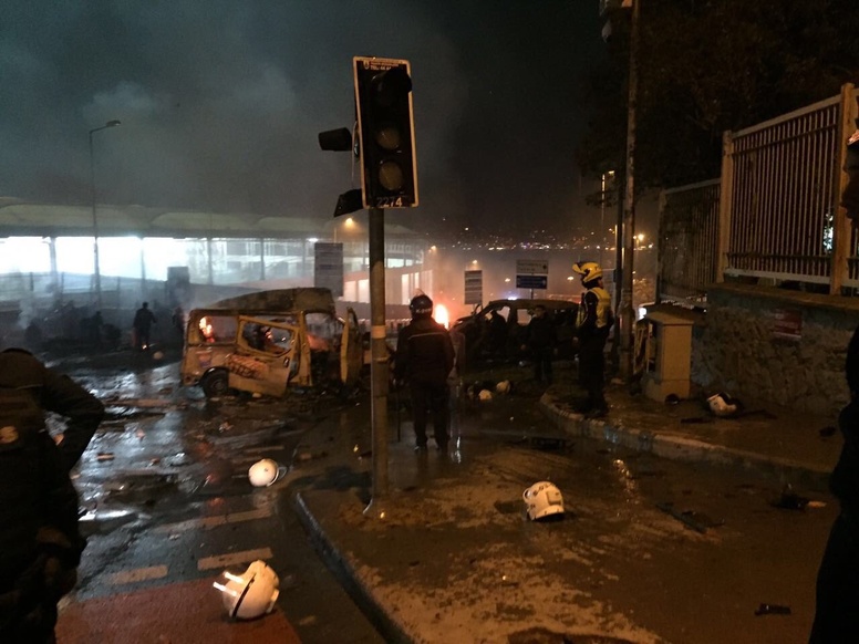 Cerca de 15 muertos por una explosión en el estadio del Besiktas