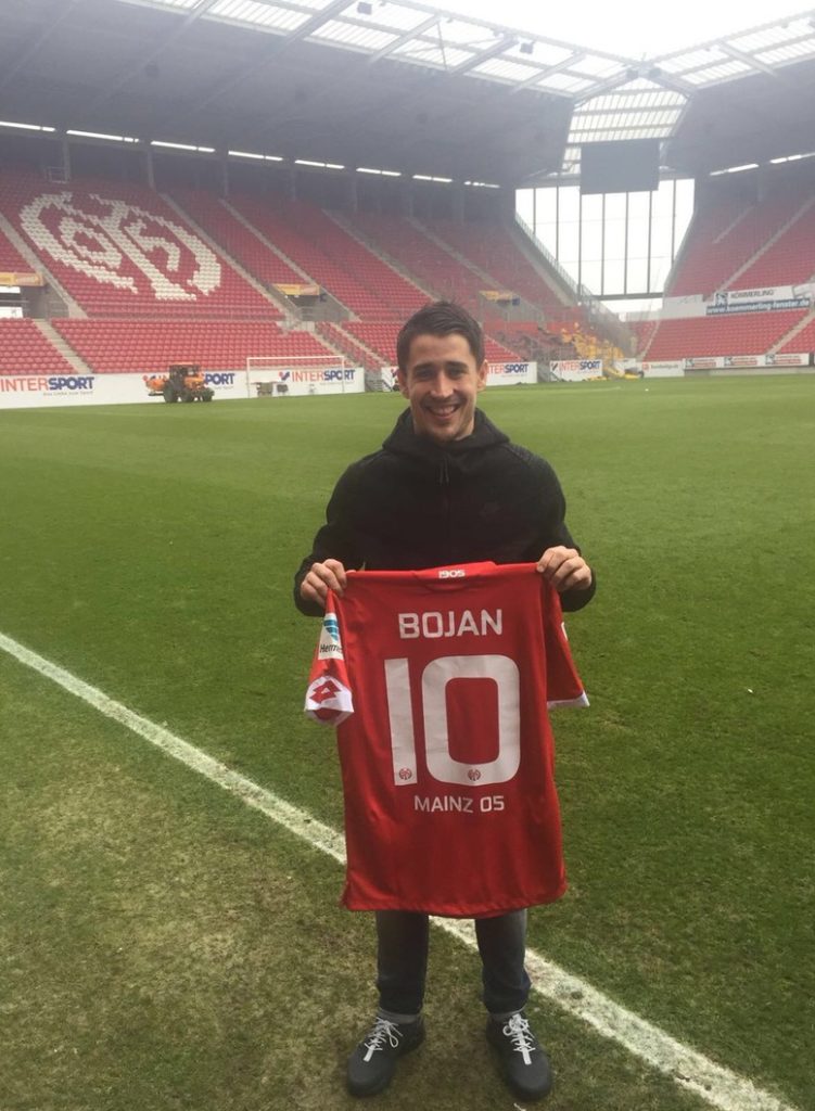 Bojan Krkic dejó el Stoke por el Mainz hace unos días. Foto M05