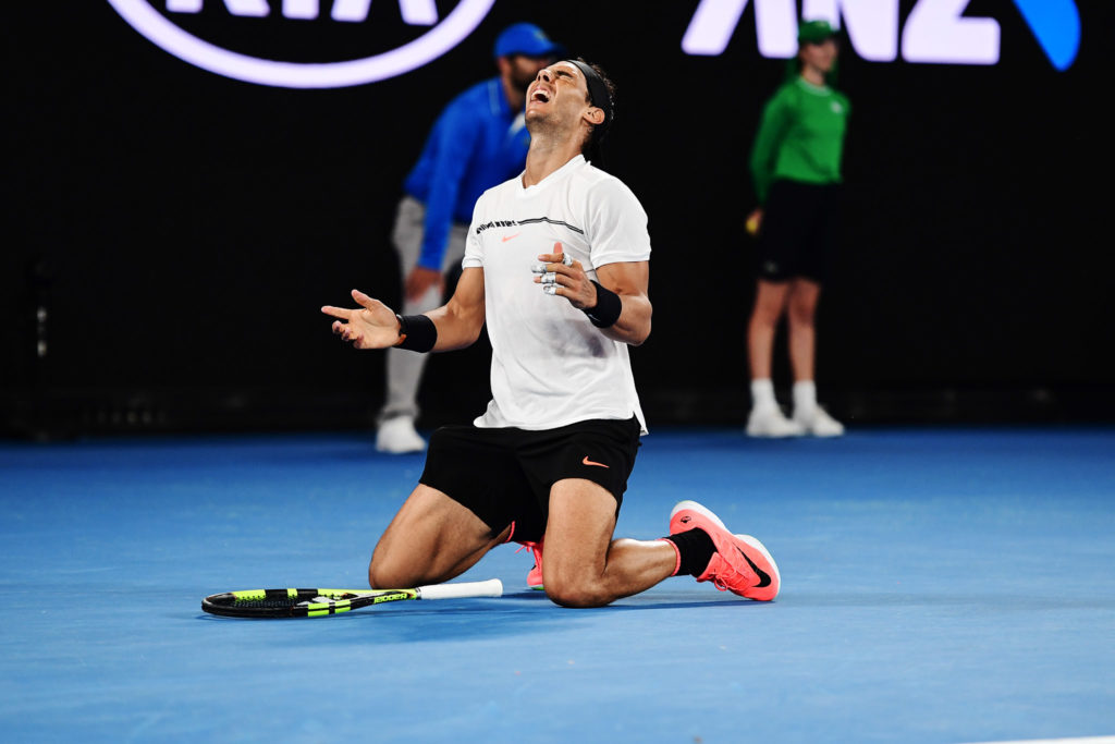 Rafael Nadal se mete en la final del Australia open. Foto AO
