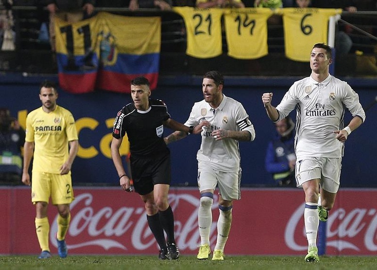 Real Madrid recupera el liderato con "nueva" polémica incluida ante Villarreal