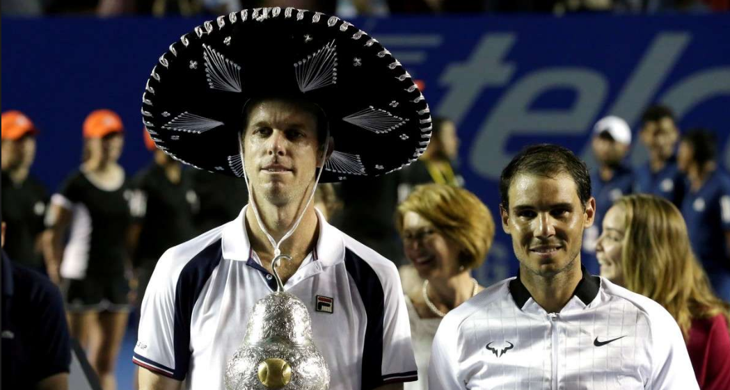 Querrey da la sorpresa al vencer a Nadal en Acapulco y levantar el título