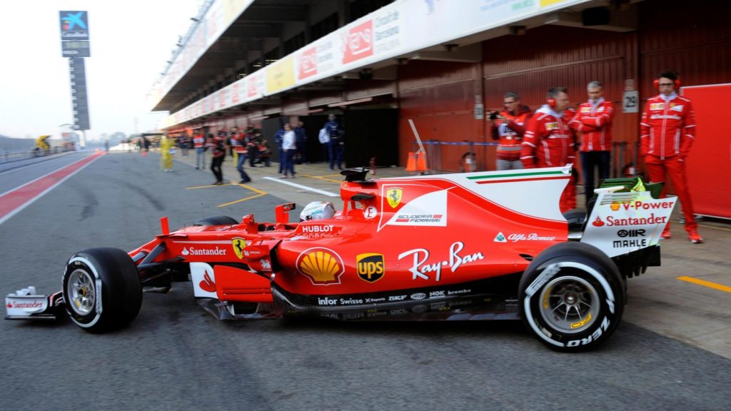 Sebastian Vettel (GER) Ferrari SF70-H at Formula One