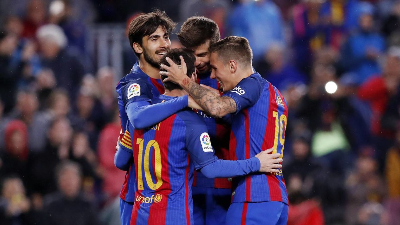 Leo Messi lidera la goleada de Barcelona a Osasuna en una tarde pletórica de los culés