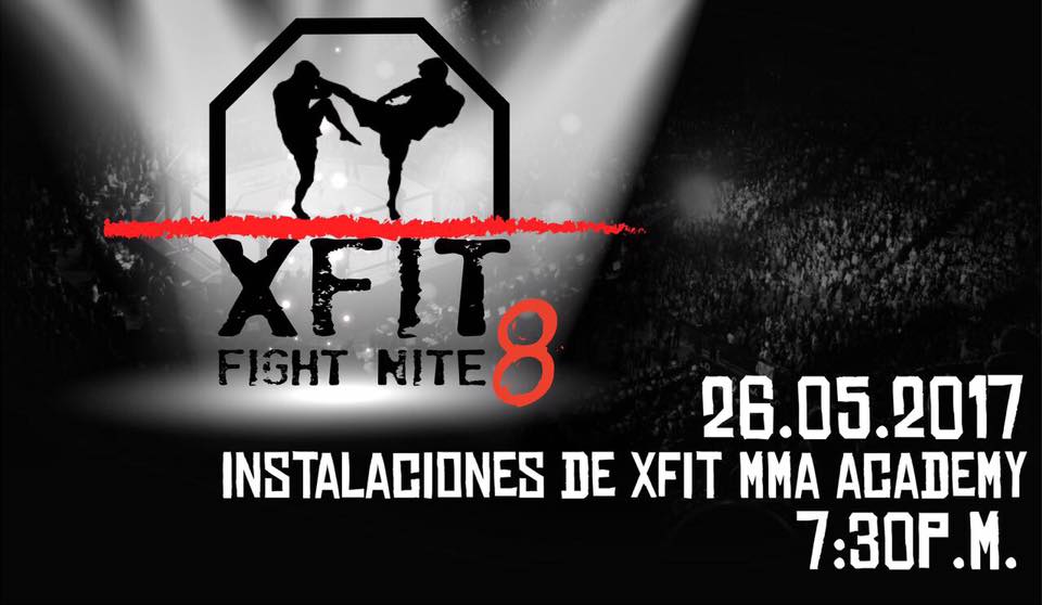 Hoy gran XFIT Fight Nite de Artes Marciales Mixtas en San Pedro Sula