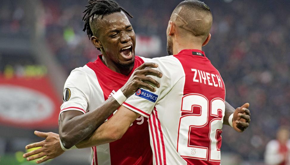Fútbol total en Amsterdam en la goleada del Ajax al Lyon