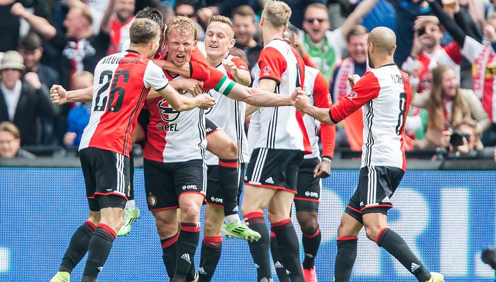 El Feyenoord, 18 años después, campeón de Holanda con Kuyt de protagonista