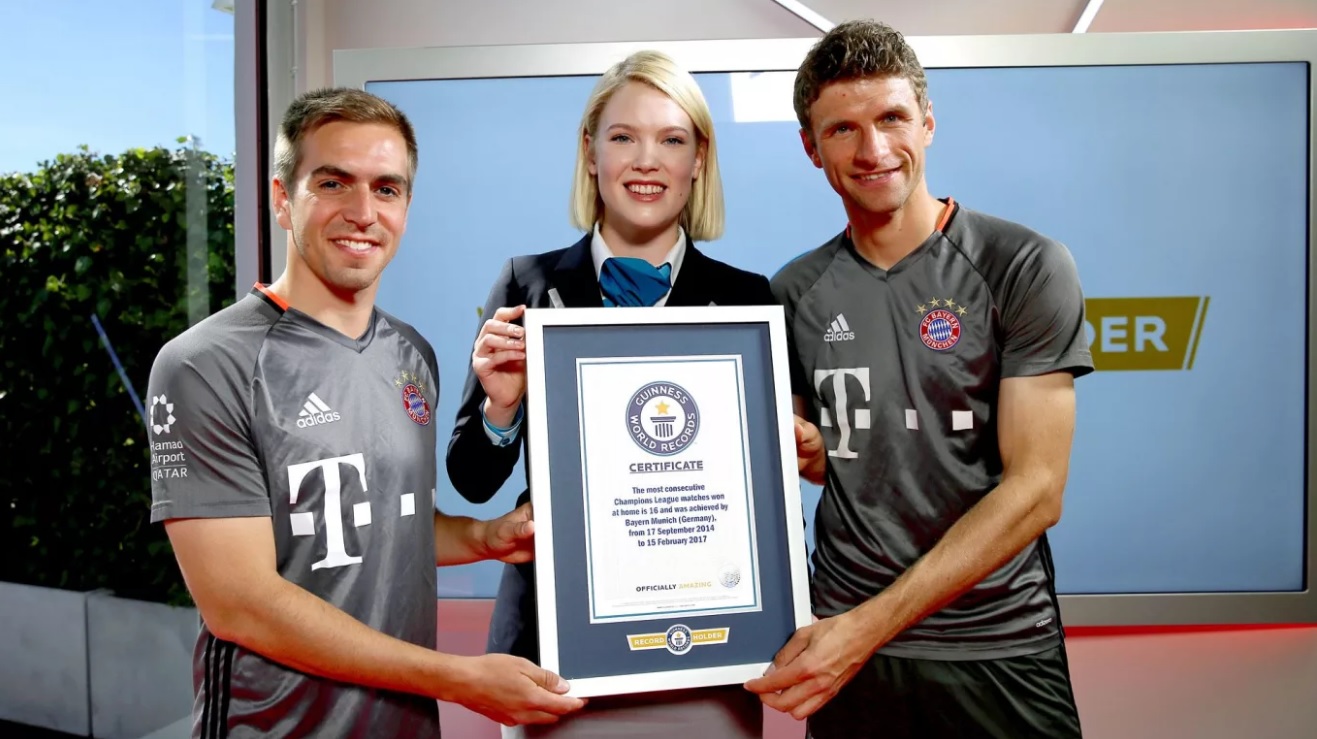La racha del Bayern entra en el Libro Guinness de los récords mundiales
