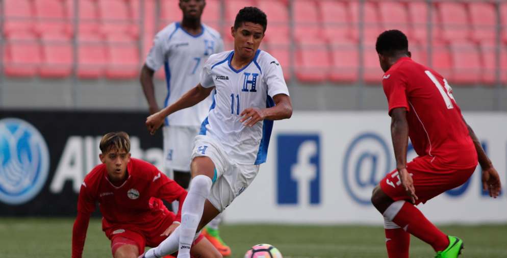 Honduras dio una exhibición y venció a Cuba con goleada récord en el Sub17