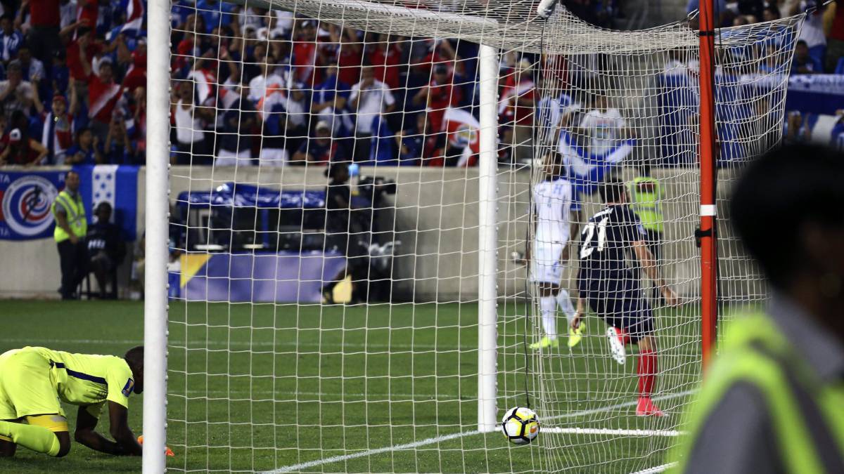 Histórico triunfo tico sobre Honduras en el debut en la Copa Oro 2017