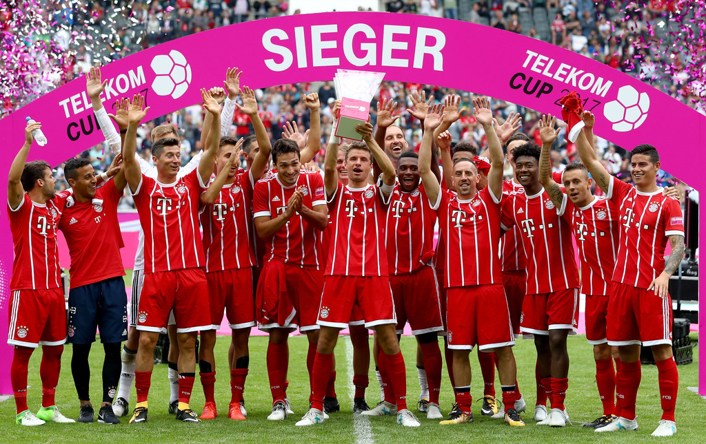 El FC Bayern München gana la Telekom Cup 2017