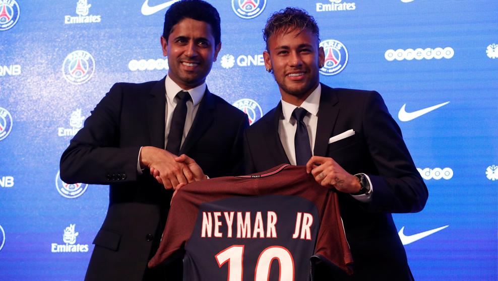 "Quería un reto más grande", dice Neymar al llegar al PSG