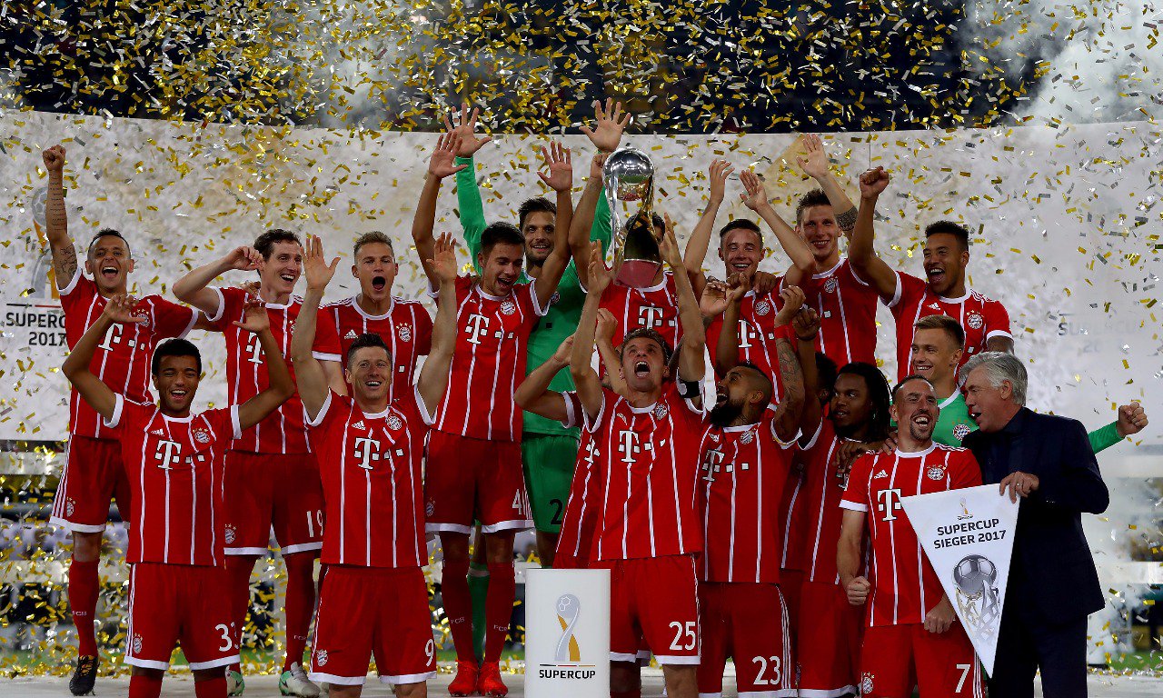La Supercopa Alemana se tiñó de color rojo: Bayern campeón