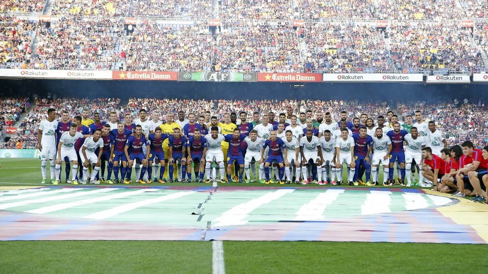 Barcelona gana el Gamper homenajeando al Chapecoense con goleada