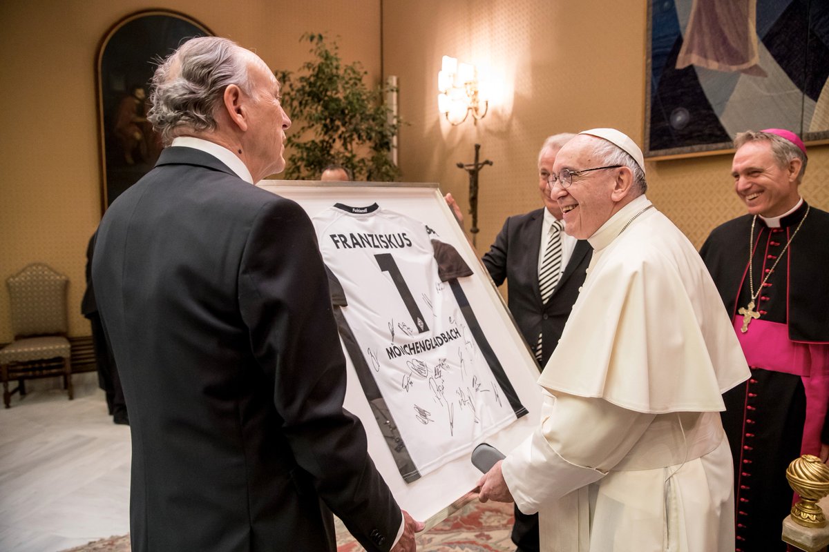 El Papa Francisco recibió a unos "Potros" de bien y de paz