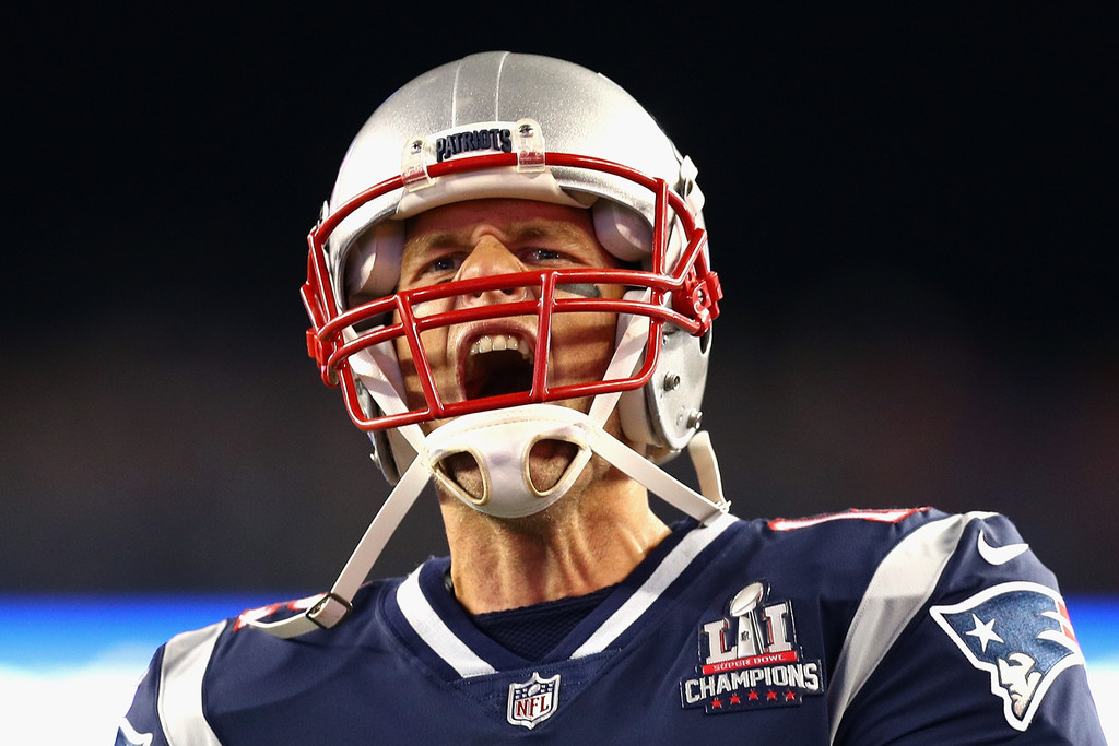 NFL: Tom Brady, líder de yardas aéreas con unos Pats enrachados