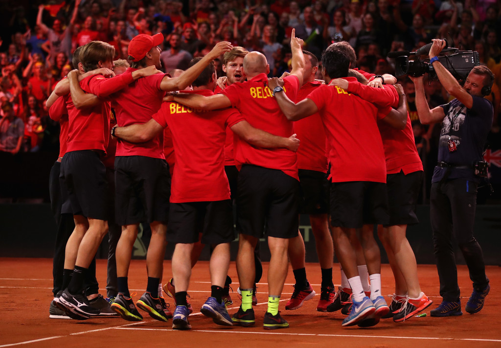 Bélgica remonta a Australia y jugará la final de Copa Davis ante Francia
