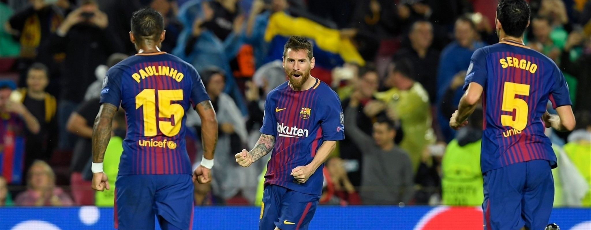 Barcelona derrota al Olympiacos; Messi logra su gol 100 en Champions