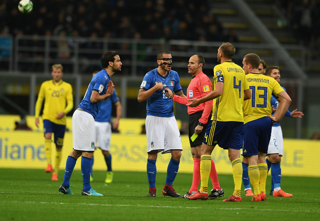 Histórico: Italia queda fuera de la Copa del Mundo de Rusia 2018