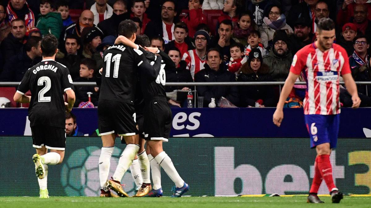 Sevilla se toma el Wanda Metropolitano y vence al Atlético en la Copa